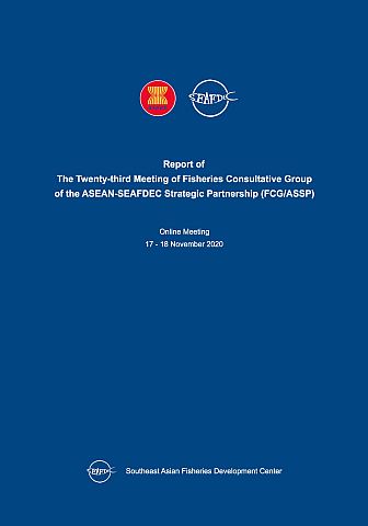 Report of the Twenty–Third Meeting of the Fisheries Consultative Group ...